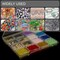 Jewelry Bead Storage Containers - 64 Clear Plastic Bead Organizer Boxes with Hinged Lid, Craft Organizers and Storage for Diamond Painting Art, Small Parts, Jewelry Charms